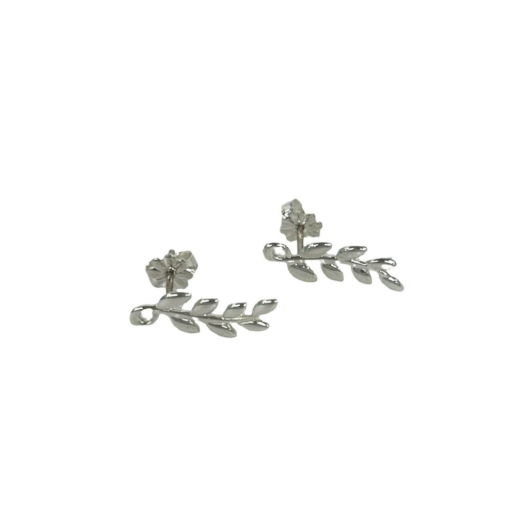 TIFFANY&Co. Tiffany Vintage Leaf Earrings, Sterling Silver 925, Accessory, It...